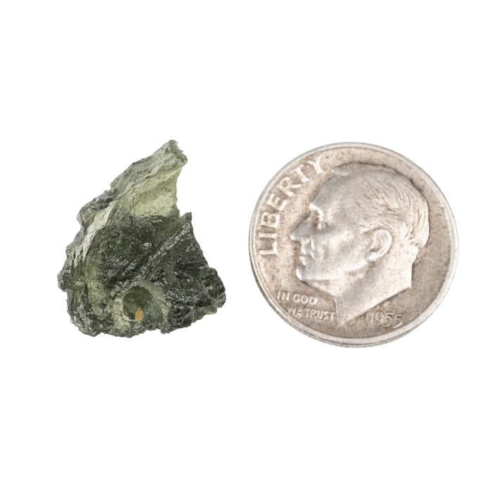 Moldavite 1.77 g 15x14x11mm - InnerVision Crystals