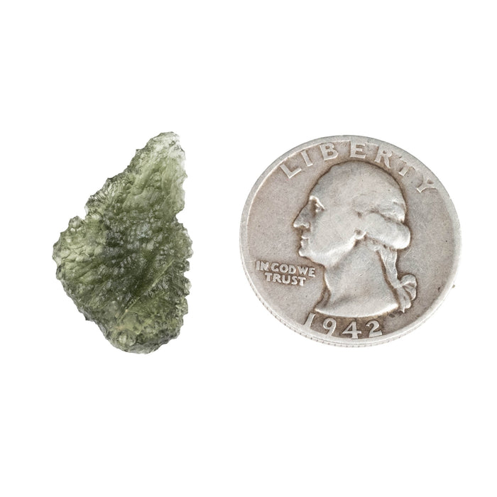 Moldavite 1.79 g 24x15x6mm - InnerVision Crystals