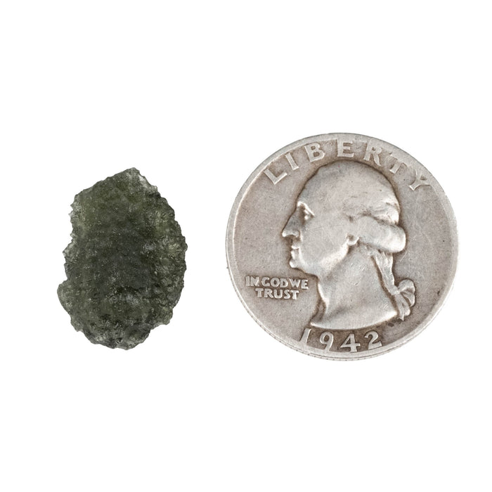 Moldavite 1.80 g 18x12x6mm - InnerVision Crystals