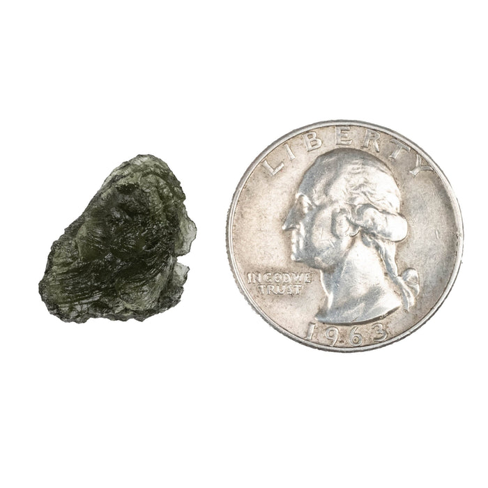 Moldavite 1.82 g 18x14x7mm - InnerVision Crystals