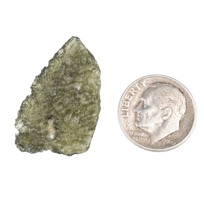 Moldavite 1.82 g 28x17x3mm - InnerVision Crystals