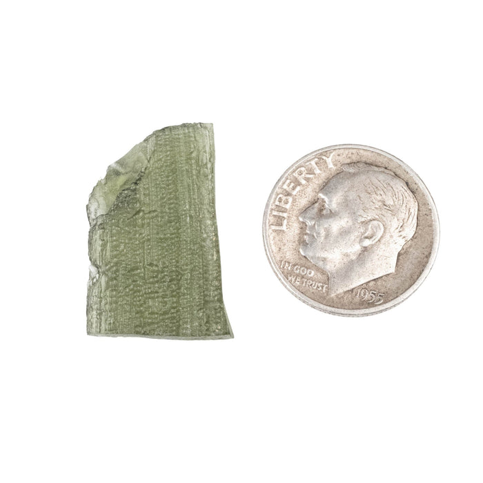 Moldavite 1.83 g 21x14x4mm - InnerVision Crystals