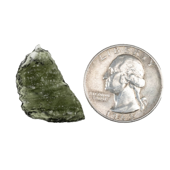 Moldavite 1.83 g 25x16x4mm - InnerVision Crystals