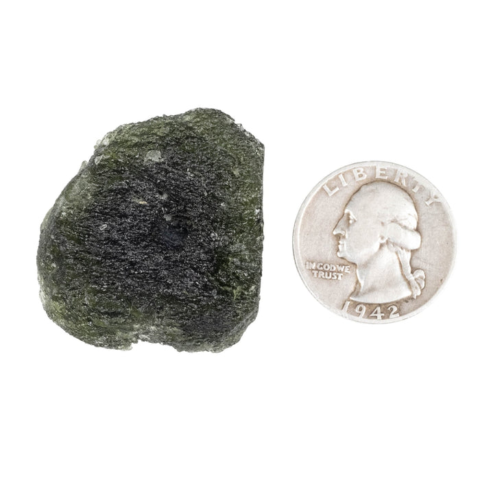 Moldavite 18.30 g 34x31x12mm - InnerVision Crystals