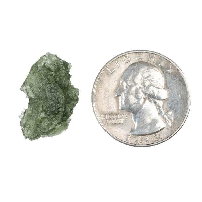 Moldavite 1.84 g 21x14x8mm - InnerVision Crystals