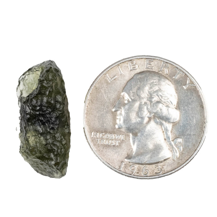 Moldavite 1.84 g 22x10x8mm - InnerVision Crystals