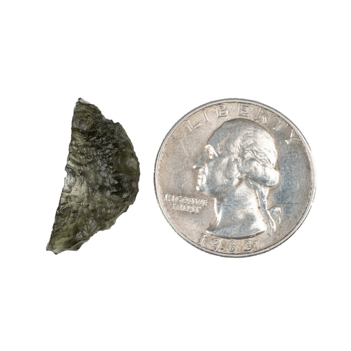 Moldavite 1.84 g 23x11x7mm - InnerVision Crystals
