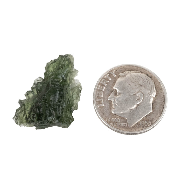 Moldavite 1.85 g 19x13x10mm - InnerVision Crystals