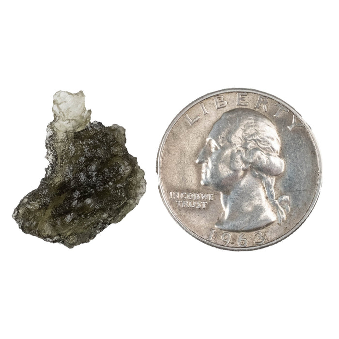 Moldavite 1.86 g 22x17x6mm - InnerVision Crystals