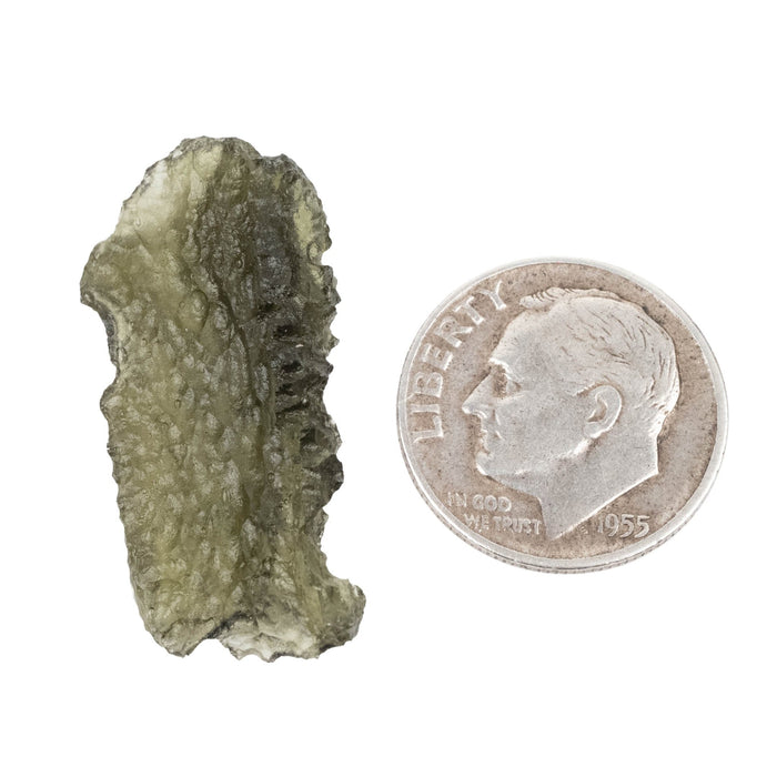 Moldavite 1.86 g 29x14x5mm - InnerVision Crystals