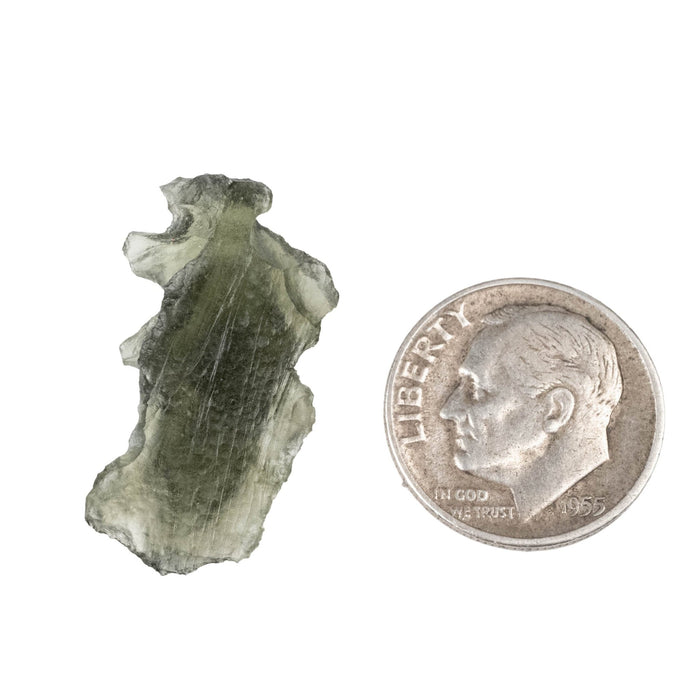Moldavite 1.87 g 24x13x8mm - InnerVision Crystals