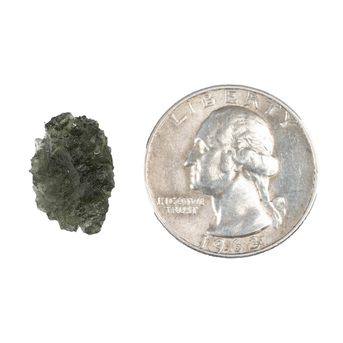 Moldavite 1.88 g 16x13x10mm - InnerVision Crystals