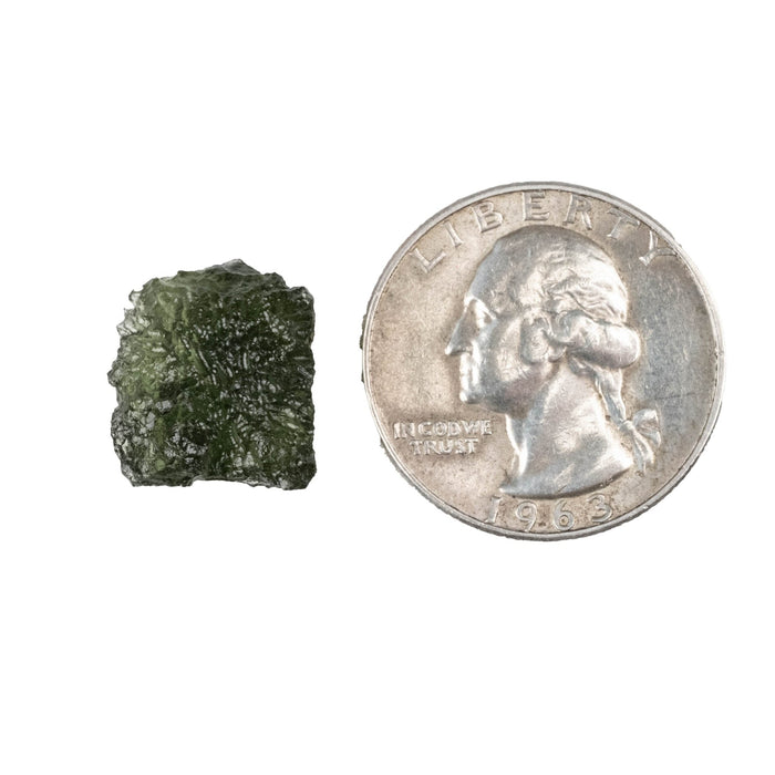 Moldavite 1.88 g 16x14x7mm - InnerVision Crystals