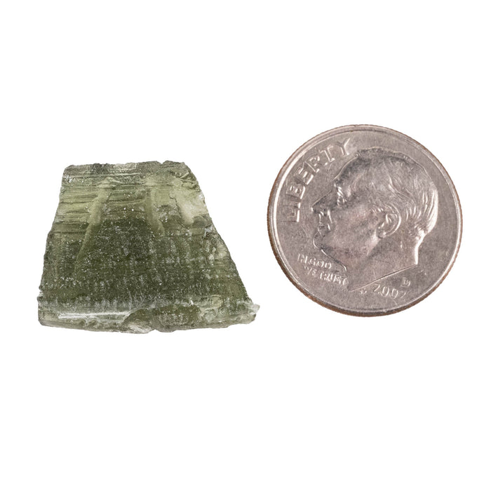 Moldavite 1.88 g 19x15x5mm - InnerVision Crystals