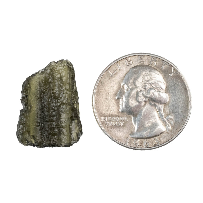 Moldavite 1.89 g 21x15x4mm - InnerVision Crystals