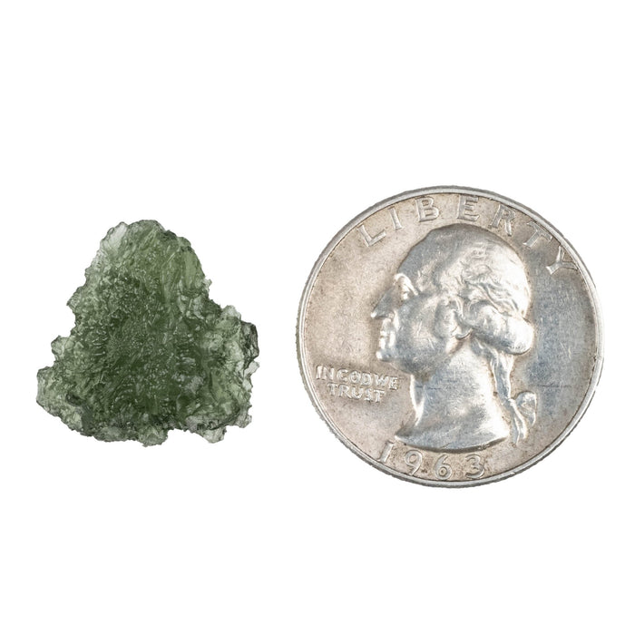 Moldavite 1.90 g 17x17x6mm - InnerVision Crystals