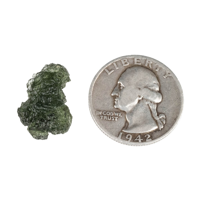 Moldavite 1.90 g 19x14x8mm - InnerVision Crystals