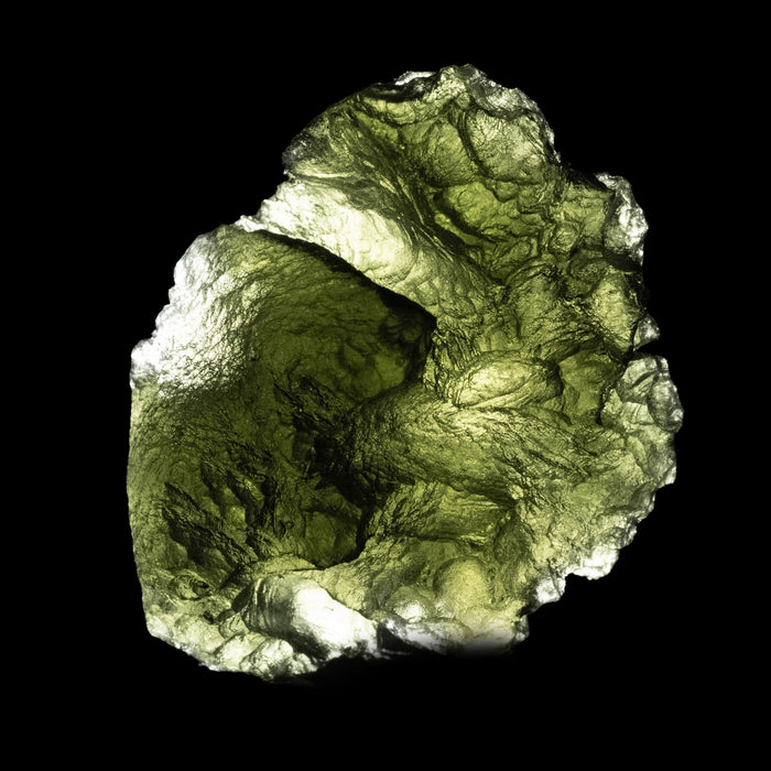 Moldavite 19.03 g 38x30x20mm B Grade - InnerVision Crystals