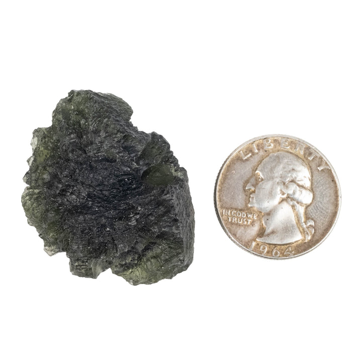 Moldavite 19.03 g 38x30x20mm B Grade - InnerVision Crystals