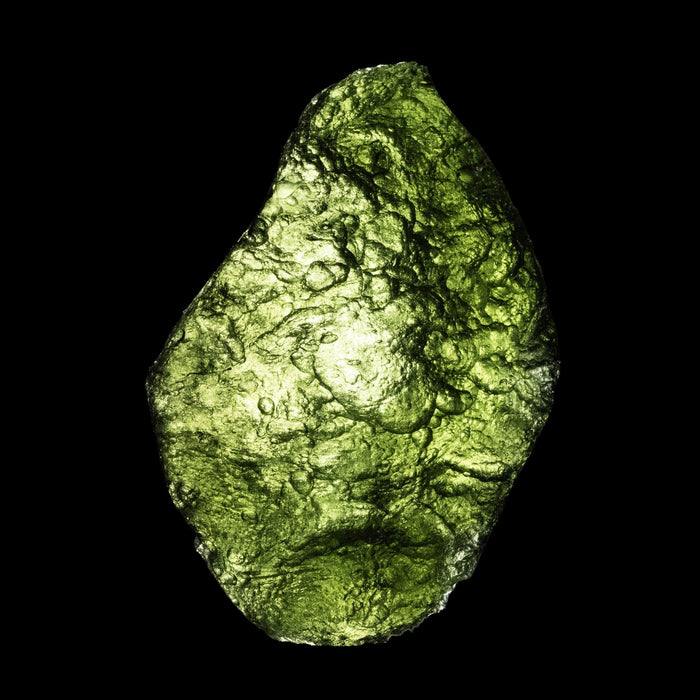 Moldavite 19.08 g 43x29x14mm - InnerVision Crystals