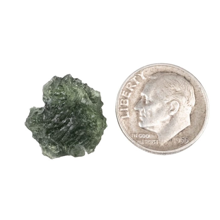 Moldavite 1.92 g 16x14x9mm - InnerVision Crystals