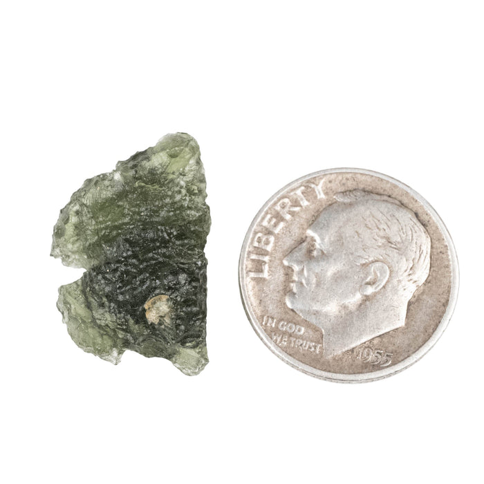 Moldavite 1.92 g 19x12x9mm - InnerVision Crystals