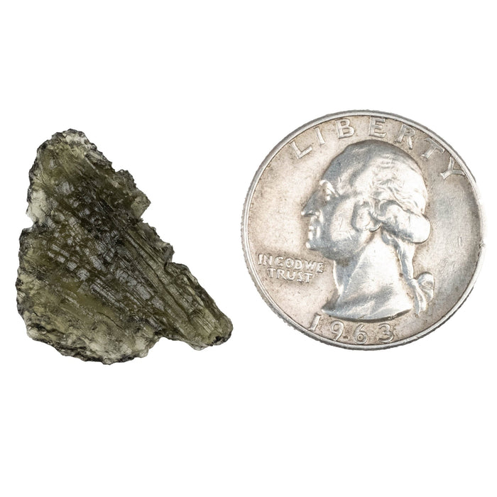 Moldavite 1.92 g 22x20x5mm - InnerVision Crystals