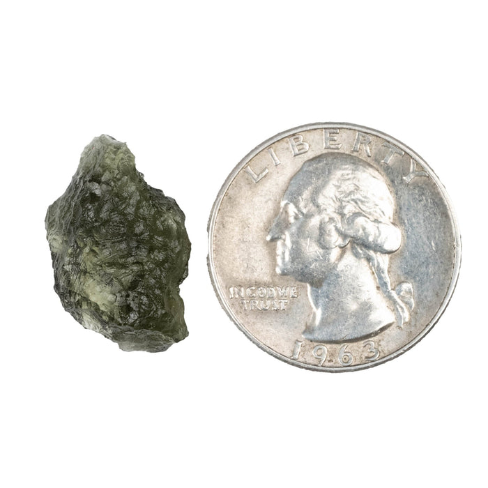 Moldavite 1.93 g 17x14x6mm - InnerVision Crystals