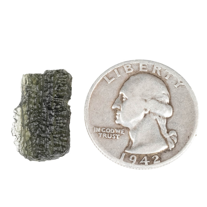 Moldavite 1.93 g 18x12x6mm - InnerVision Crystals