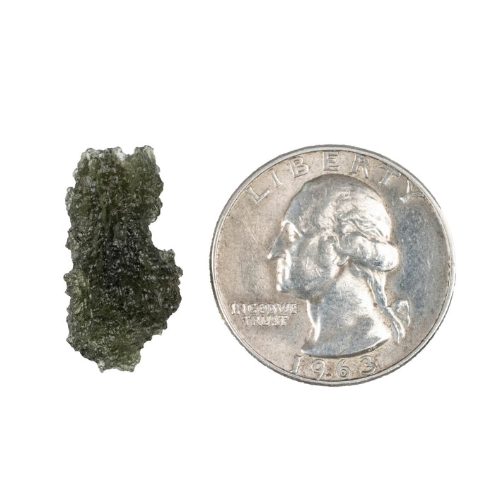 Moldavite 1.93 g 22x11x8mm - InnerVision Crystals