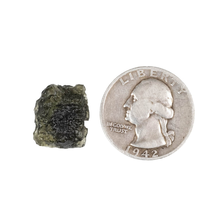 Moldavite 1.94 g 15x13x7mm - InnerVision Crystals