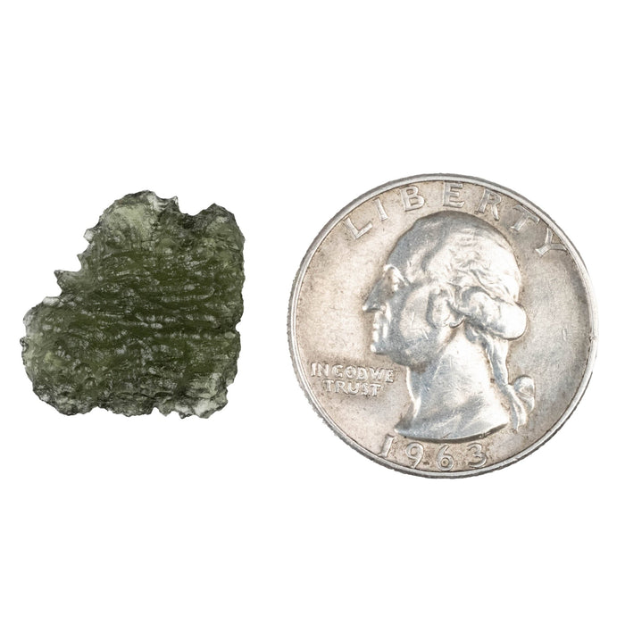 Moldavite 1.94 g 18x17x5mm - InnerVision Crystals