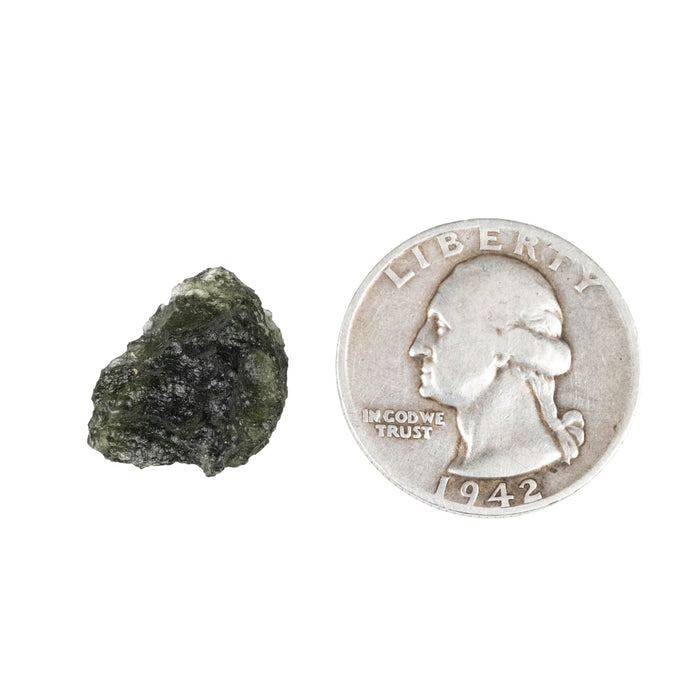 Moldavite 1.95 g 17x14x8mm - InnerVision Crystals