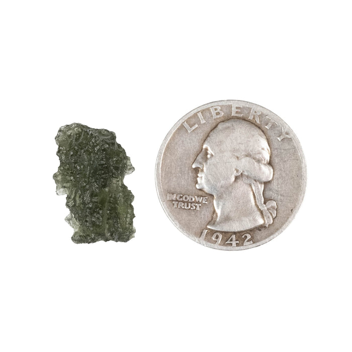 Moldavite 1.95 g 20x13x8mm - InnerVision Crystals