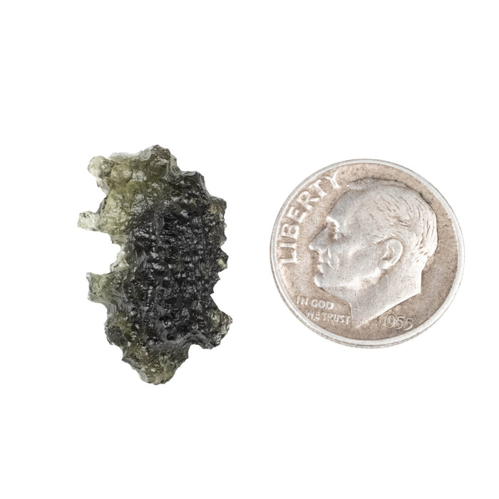 Moldavite 2 g 21x10x8mm - InnerVision Crystals