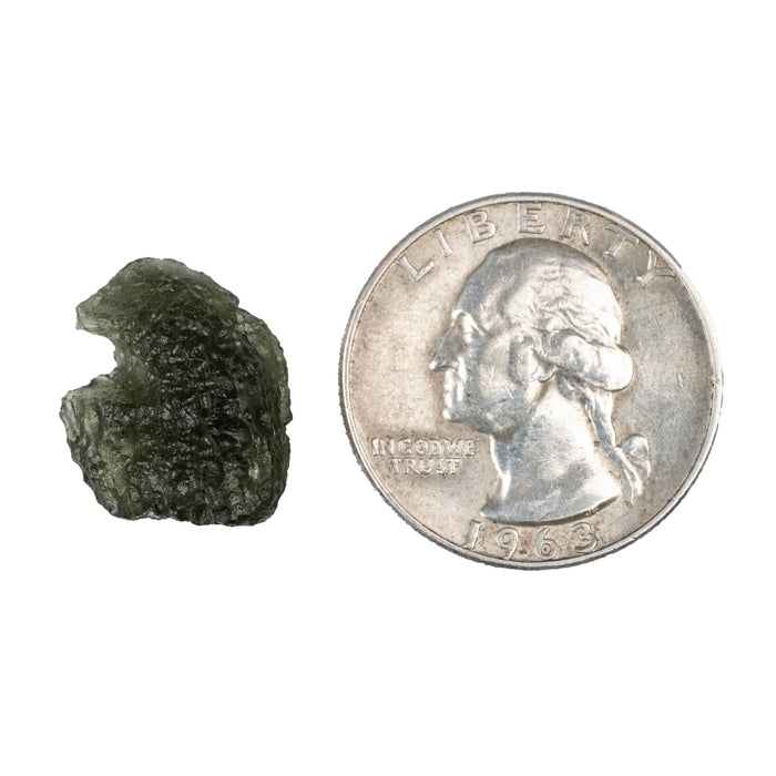 Moldavite 2.00 g 18x14x7mm - InnerVision Crystals