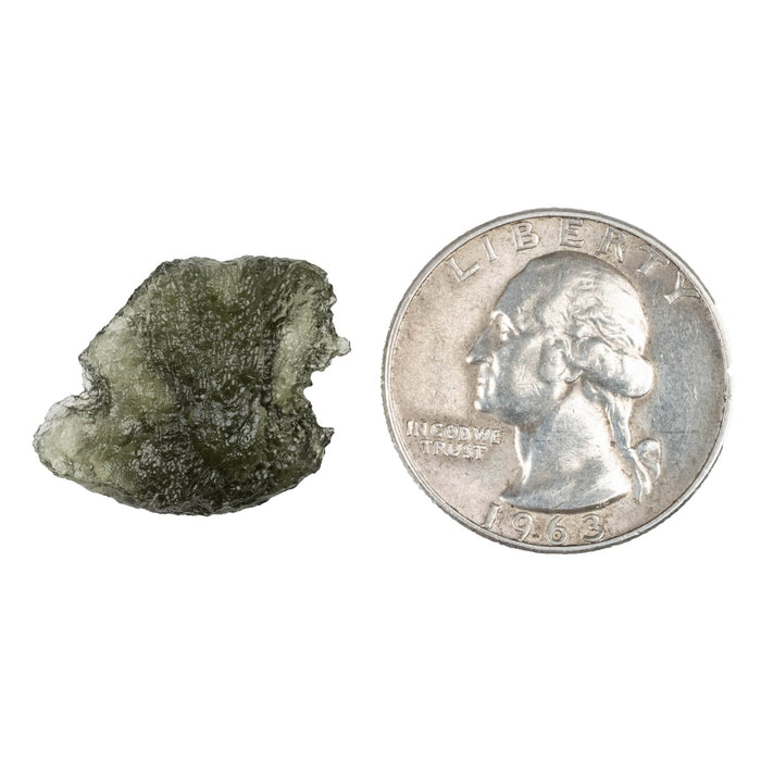 Moldavite 2.00 g 23x17x5mm - InnerVision Crystals