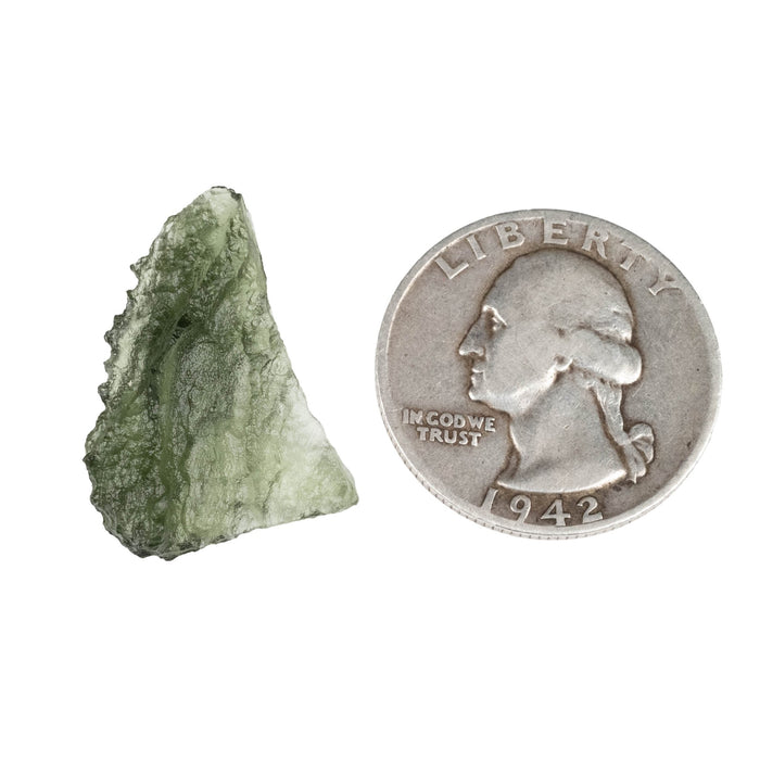 Moldavite 2.00 g 24x19x6mm - InnerVision Crystals