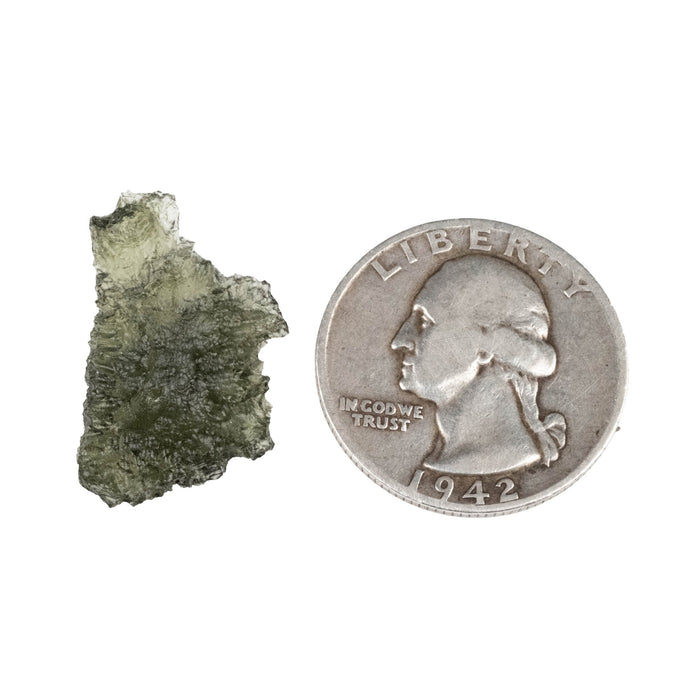 Moldavite 2.02 g 22x18x6mm - InnerVision Crystals