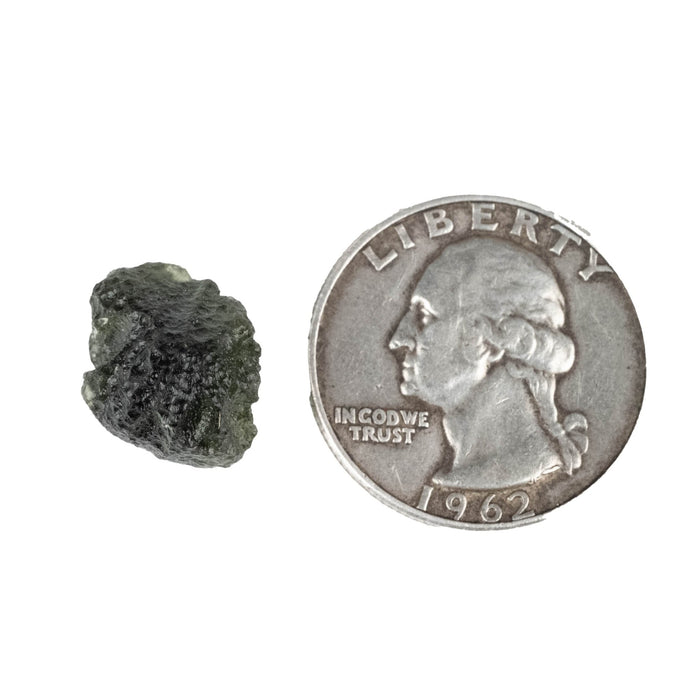 Moldavite 2.03 g 14x11x11mm - InnerVision Crystals