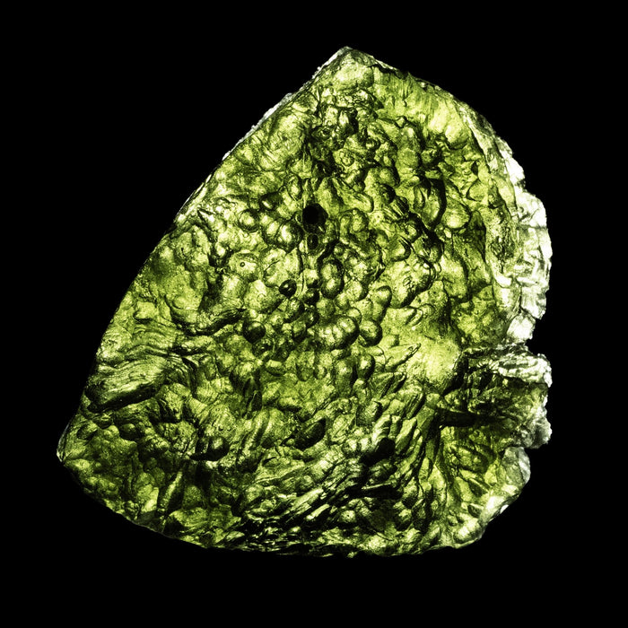 Moldavite 20.38 g 38x36x12mm - InnerVision Crystals
