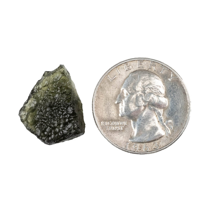 Moldavite 2.04 g 18x16x6mm - InnerVision Crystals
