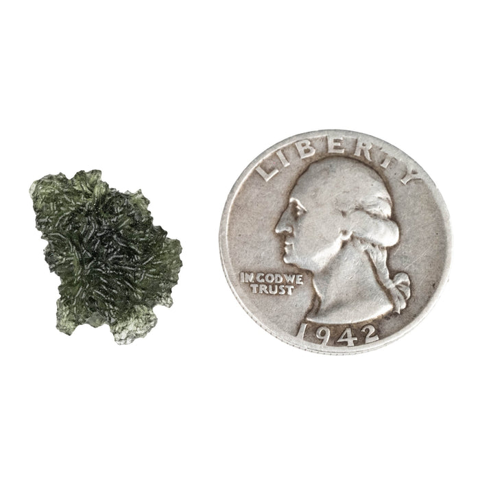 Moldavite 2.05 g 19x15x9mm - InnerVision Crystals