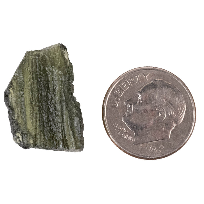 Moldavite 2.05 g 20x13x4mm - InnerVision Crystals