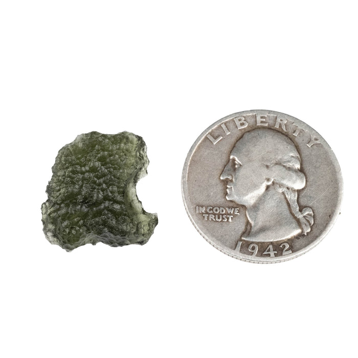Moldavite 2.06 g 18x17x6mm - InnerVision Crystals