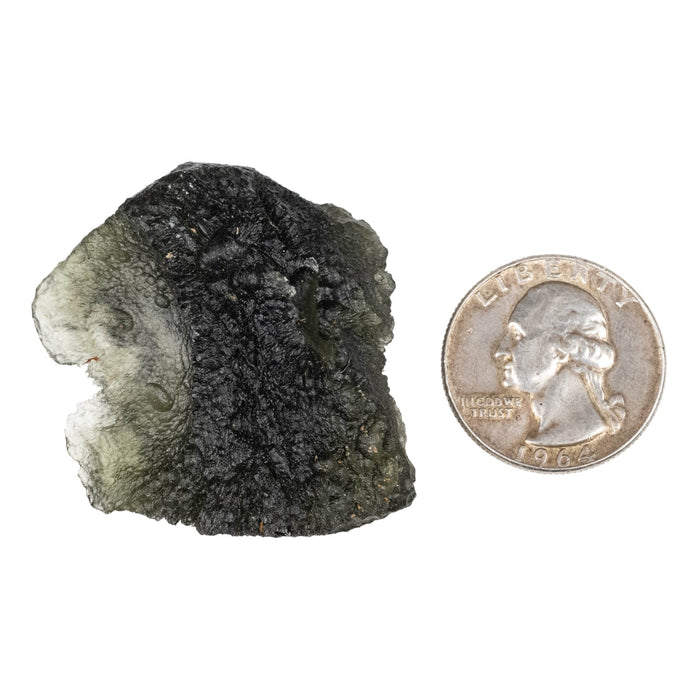 Moldavite 20.65 g 42x37x13mm - InnerVision Crystals