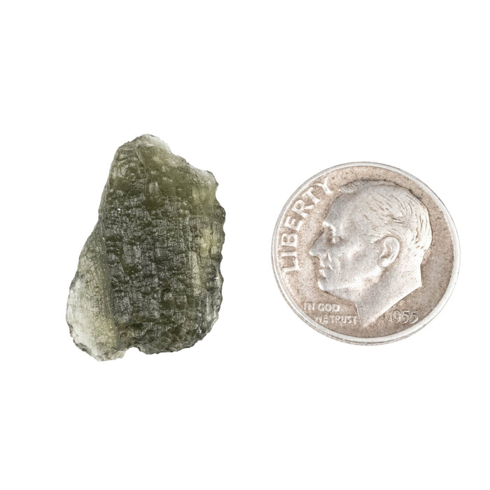 Moldavite 2.07 g 22x14x6mm - InnerVision Crystals