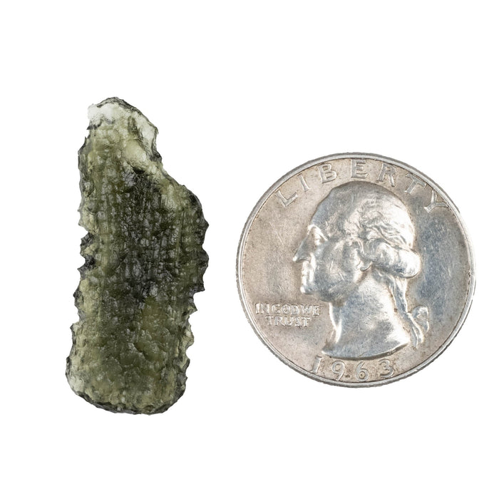 Moldavite 2.07 g 30x13x4mm - InnerVision Crystals