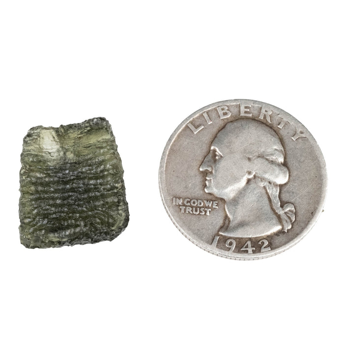 Moldavite 2.08 g 17x15x7mm - InnerVision Crystals