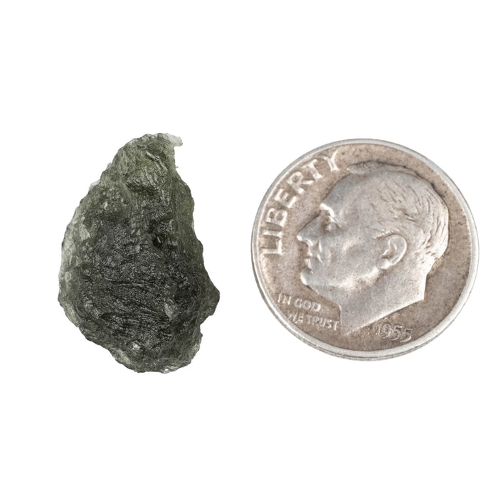 Moldavite 2.08 g 18x12x10mm - InnerVision Crystals